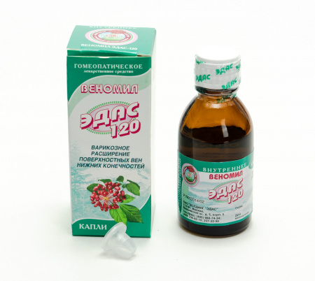 Картинка веномил эдас-120 от интернет-аптеки mosgomeopat.ru
