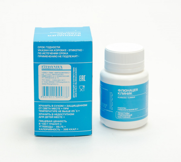 Картинка флюнацея-клиник(фитасинтекс) от интернет-аптеки mosgomeopat.ru