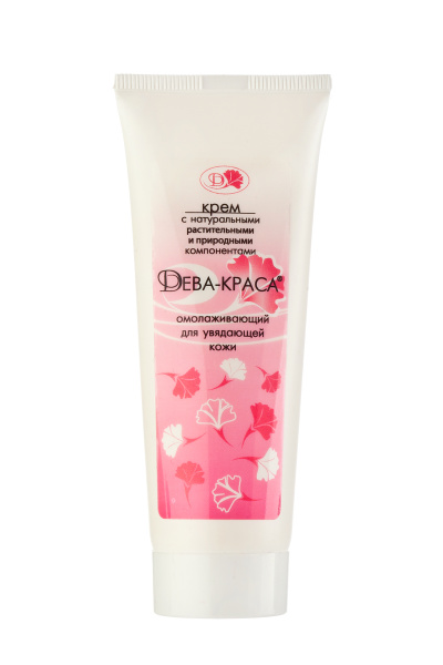 Крем косметический Дева-Краса® омолаживающий для увядающей кожи 70 г