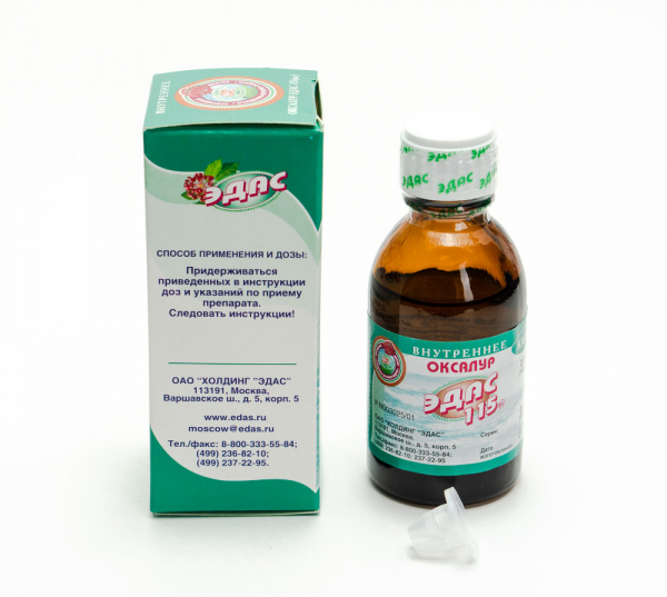 Картинка оксалур эдас-115 от интернет-аптеки mosgomeopat.ru