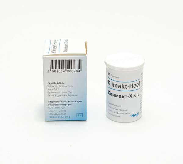 Картинка климакт-хель таблетки №50 от интернет-аптеки mosgomeopat.ru