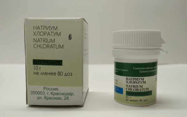 Натриум хлоратум с6 кр