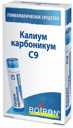 Картинка калиум карбоникум (kalium carbonicum) с9 буарон от интернет-аптеки mosgomeopat.ru