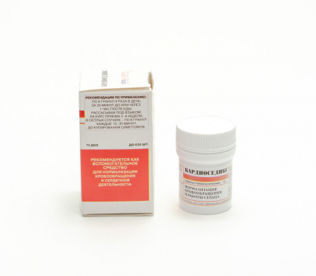 Картинка кардиоседикс (фитасинтекс) от интернет-аптеки mosgomeopat.ru