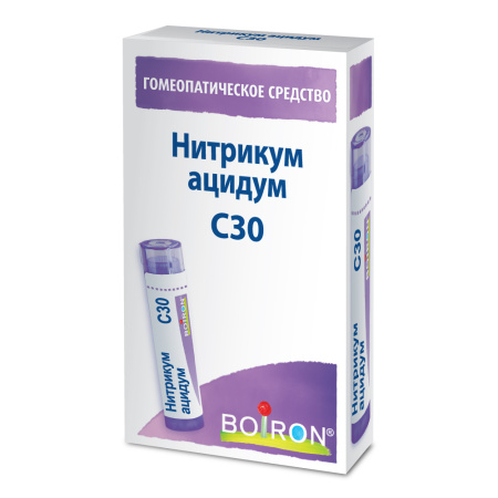 Картинка ацидум нитрикум (nitricum acidum) с30 буарон от интернет-аптеки mosgomeopat.ru